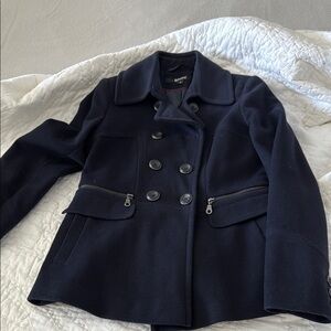Women's Navy Peacoat